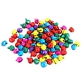 thumbnail image 1 of OUNONA 200Pcs Iron Round Christmas Jingle Bell Assorted Color Small Craft Bells For Diy Projects, 1 of 6