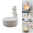 thumbnail image 1 of Elegant Ceramic Candle Holder Desktop Animal Ornament for Home Present, 1 of 9