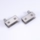 thumbnail image 3 of 1/2/4 piezas de acero inoxidable para puerta de vidrio de 5-8mm bisagras de puerta de pivote de vidrio A2pcs40x20x9mm, 3 of 4