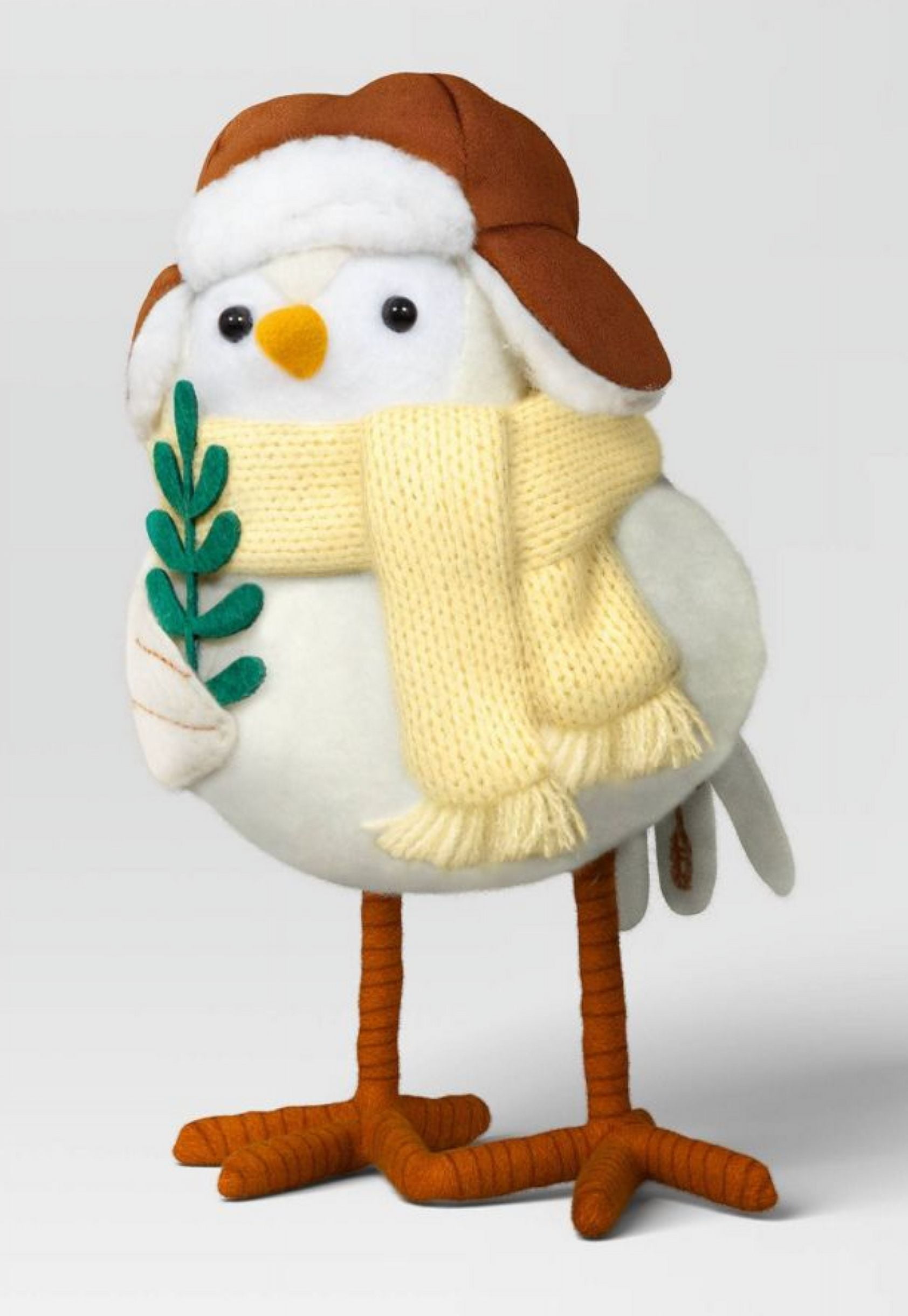 Target Featherly Friends Chip Wearing Yellow Scarf Bird Figurine New with Tag Target Featherly Friends Chip Wearing Yellow Scarf Bird Figurine New with Tag