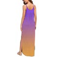 thumbnail image 3 of Elegante mujer Casual con cuello en V vestidos estampados verano sin mangas vestido de jersey OAVQHLG3B Store  lin121212, 3 of 5