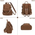 thumbnail image 5 of Sunyuer Nylon Corduroy Anti-Theft Backpack for Women – Multi-Carry, Spacious & Stylish with 4 Color Options, 5 of 8