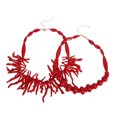 thumbnail image 3 of ColoMX Collares de cuentas bohemios, collar estilo surfero, gargantilla de verano, collares de cuentas de coral, joyería, accesorios de joyería bohemios., 3 of 8