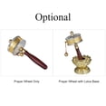 thumbnail image 2 of Yeacher Tibetan Prayer Wheel Tibetan Buddhist Hand Turn Praying Instrument Copper Hand-Held Prayer Wheel, 2 of 8