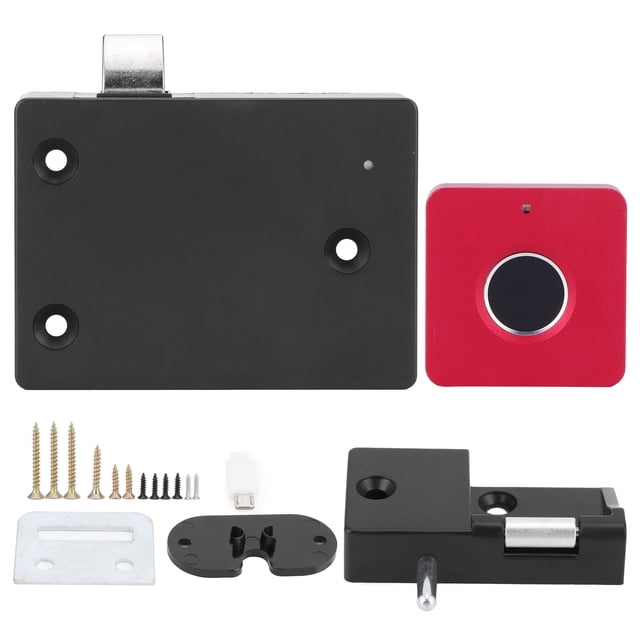 Cerradura elegante, cerradura elegante casera de la huella dactilar cerradura elegante del cajón de la cerradura de la huella dactilar funcionamiento lleno de energía
