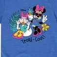 thumbnail image 3 of Mickey & Friends - Minnie and Daisy Tropicool Design - Toddler And Youth Short Sleeve Graphic T-Shirt, 3 of 5