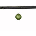 thumbnail image 1 of Queens of Christmas ORN-BLKG-80-SG-12PK 3 in. Glitter Ball Ornament with Wire, Sage Green - Pack of 12, 1 of 1