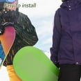 thumbnail image 4 of Raindrops Plastic Protective Ski Accessories Ski Mesh Grey Anti-freezing Winter Sports 1 Set, 4 of 6