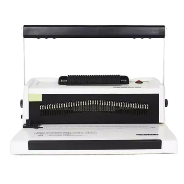 46 Hole Puncher Electric Single Coil Spiral Ring Binding Machine Contract Text Hole Punching Machine