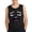 Tops-A263Black, variant on Sleeveless Tank Top for Kids Funny Face Print Graphic Crewneck Shirt Daily Summer Active Play Casual Novelty Outfits for Teen