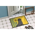 thumbnail image 4 of Summer Sunflowers Grey Newfoundland Indoor or Outdoor Mat 18x27 27 in x 18 in, 4 of 5