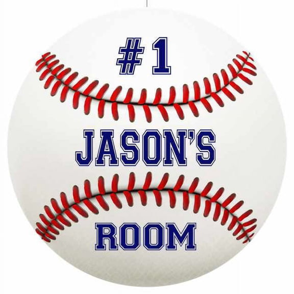 JASON'S Bedroom 12" Round Metal Sign Boys Room Wall Décor Gift 200120030056