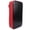 Black/Red, variant on M Buder Boxing Pad Strike Shield, Black/Red PU Leather Kickboxing Foot Target for MMA, Muay Thai, Martial Arts Training, Shock Proof Punching Pad, 15.4 inches / 39 cm, Single