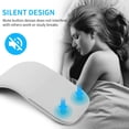 thumbnail image 3 of EIGTHTAIL Bluetooth 4.0 Folding Wireless Mouse Arc Touch Roller Computer Mouse Ergonomic Slim Laser Mice(Black), 3 of 4