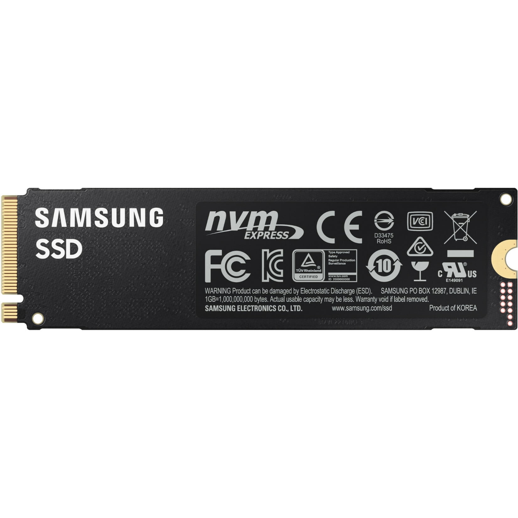 内蔵型SSD Samsung 980 PRO 2TB PCIe Gen 4.0 x4 Samsung Geek Squad Certified Refurbished 980 PRO 2TB Internal SSD