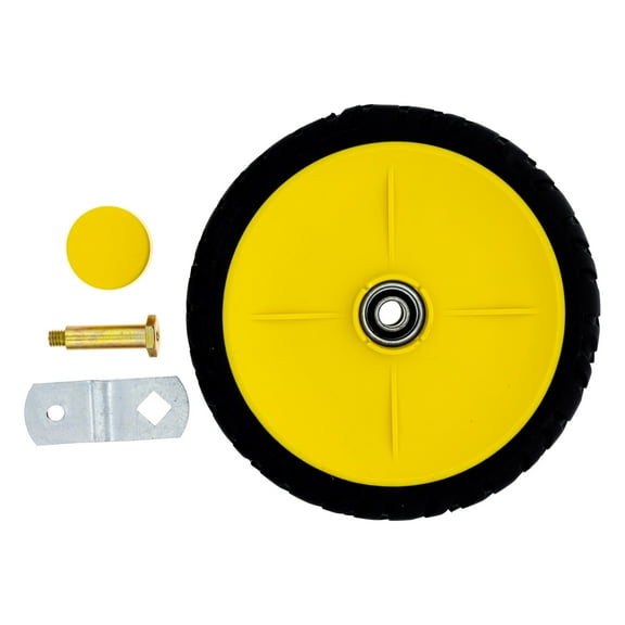 John Deere GY21432 Plastic Front Wheel Kit JS40 21" Deck Walk-Behind Lawn Mowers