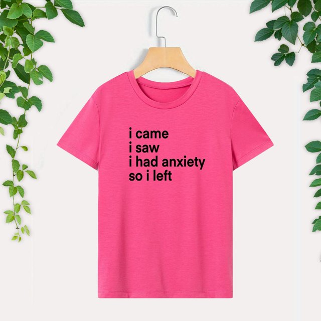 Camiseta para Mujer Camiseta con Cuello Redondo Disfraz Moda para Mujer Camiseta básica clásica para Mujer para Vacaciones en la Oficina S