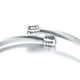 thumbnail image 5 of Pulsera de acero de titanio ANGGREK Brazalete de diseño clásico plata, 5 of 8
