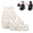 White Strawberries, variant on CSSJKYJ Backpack for Teen Women College Laptop Backpacks Cute Bookbag Set Case Elementary Middle High Campus Bag 3 Pcs Students Bookbags Sets Travel Daypack-Black Spots