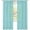 Aqua, Cyan, White, variant on Purple Striped Sheer Curtains 72 Inches Long, Farmhouse Stripes Modern Vintage Light Filtering Window Curtains for Living Room/Bedroom, Rod Pocket Voile Sheer Curtain Drapes, 52"W x 72"L, 2 Panels