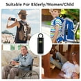 thumbnail image 2 of Wsdcam Self Defense Keychain 130dB Alarm with LED Light Emergency Self-Defense Security Alarm, 2 of 8