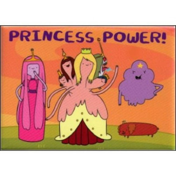 Adventure Time Magnet - Princess Power