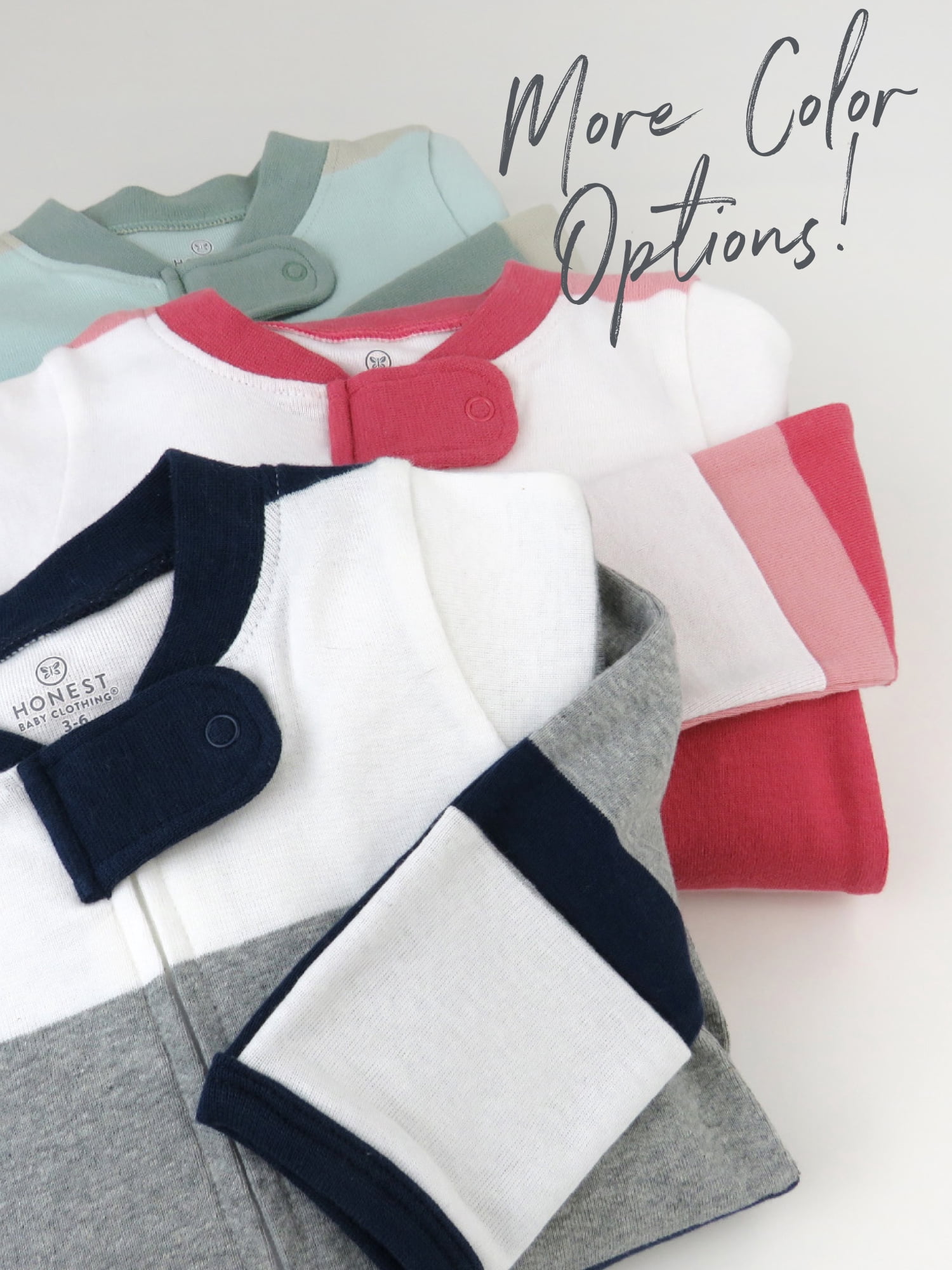 Honest Baby Clothing Baby Boy or Girl Gender Neutral Organic Cotton Sleep N Play (Preemie-9 Months)
