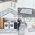 thumbnail image 5 of Pioneer Flower Floral Print Pattern Kitchen Rugs Sets Of 2,Anti Fatigue Kitchen Mat Rugs Non Slip Washable,Decorative Kitchen Floor Mats for Kitchen,Sink,Laundry,17"X30"+17"X47", 5 of 7