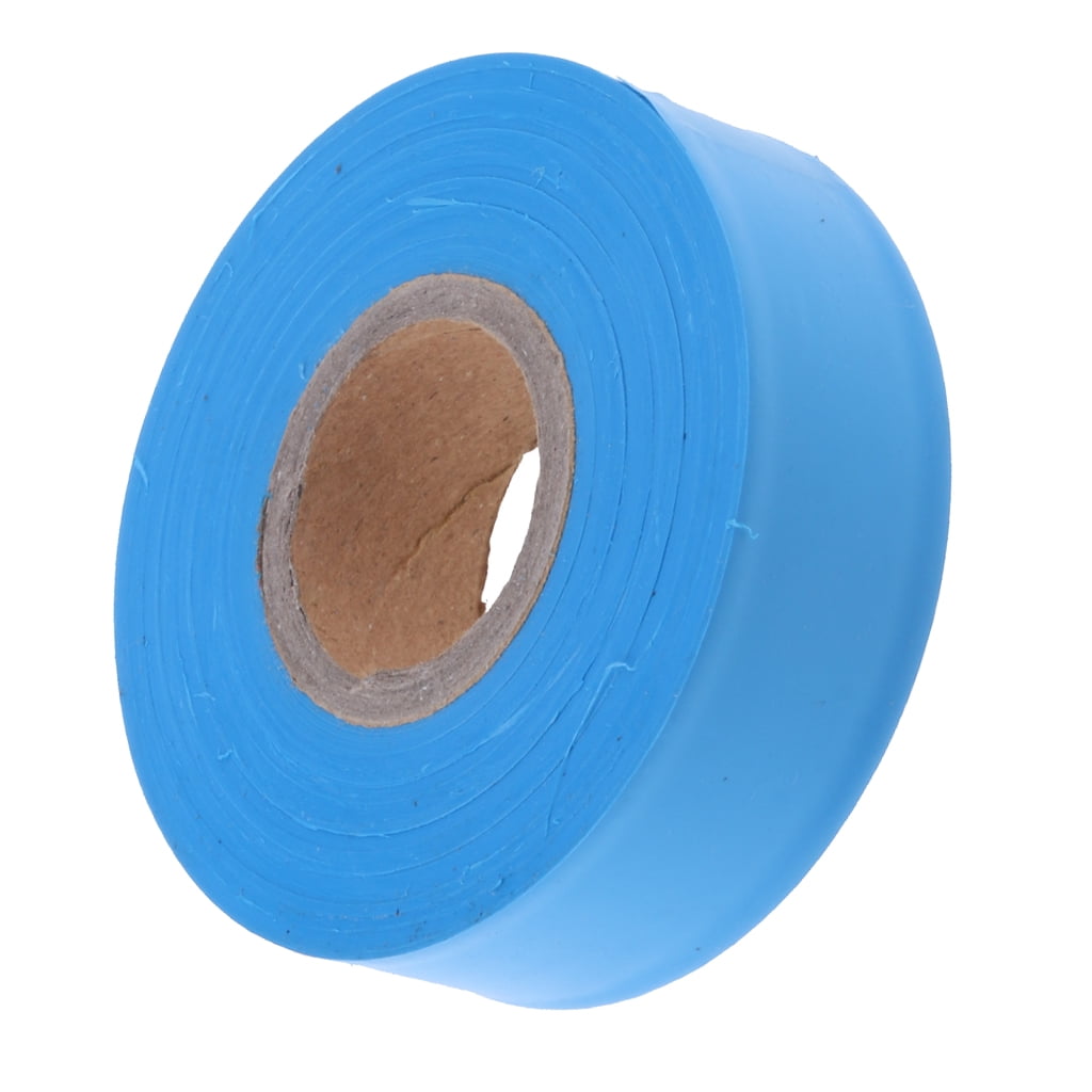 Ace Supply Blue Flagging Tape - 12 Pack - Non-Adhesive, Men's