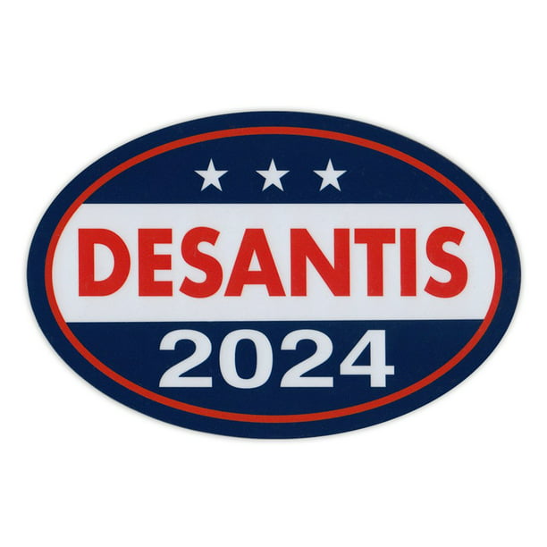 Oval Political Campaign Ron DeSantis 2024, United States