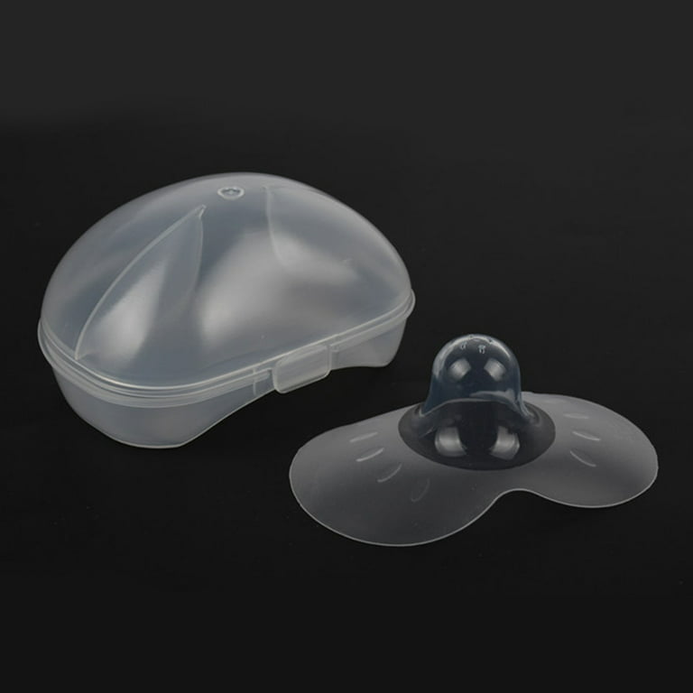 2pcs Silicone Nipple Protectors Feeding Mothers Nipple Shields for  Protection Cover Breastfeeding