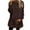 Brown, variant on Womens Sherpa Hoodies for Winter Oversized Sweatshirt Fuzzy Fleece Dress Plaid Fluffy Cozy Pullover Jacket Coat