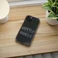 thumbnail image 5 of DistinctInk Clear Case for Apple iPhone 14 Pro MAX (6.7" Screen) - Hustle for that Muscle, 5 of 9