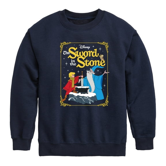 Disney - Sword In The Stone - Youth Crewneck Fleece Sweatshirt