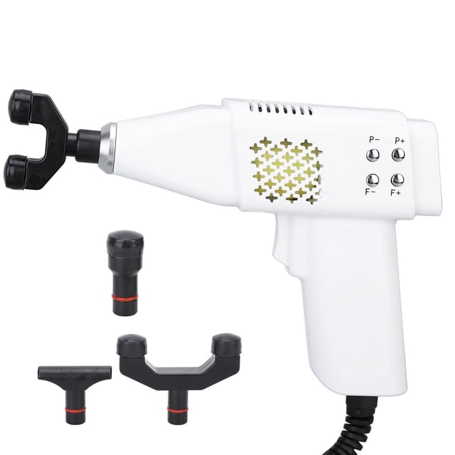Herramienta eléctrica de ajuste quiropráctico, masajeador de columna con alivio del dolor ajustable de fuerza para cuello, enchufe estadounidense de 100 a 240 V