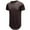 Brown, variant on EQWLJWE Men's Short Sleeve Tee Men Casual Solid Round Neck Popular Slim-type Sleeves T Shirt Blouse