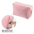 thumbnail image 4 of Unique Bargains Portable Cosmetic Travel Bag Waterproof Pouch Case Make Up Organizer Toiletry Bag for Women Pink, 4 of 7