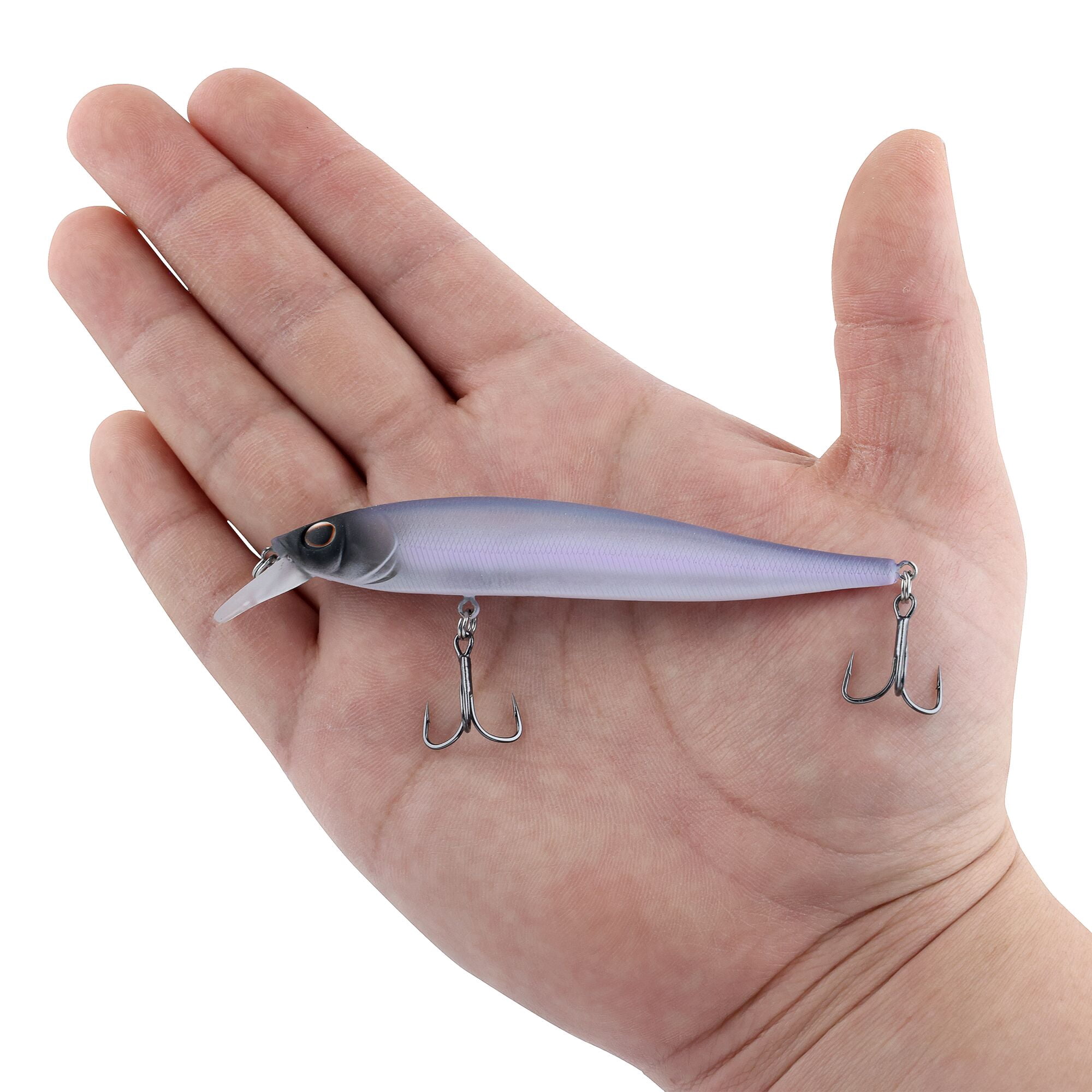 Berkley Stunna, 3 in, Jerkbaits, Stone Cold (1 Count)