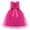 Hot Pink, variant on Arshiner Flower Girl Dress V-Back Bowknot Formal Pageant Ball Gown Wedding Party Long Tulle Dresses
