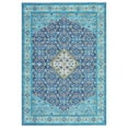 thumbnail image 6 of Tzou Persian Washable Rugs 5x7ft for Living Room(Navy/Turquoise), 6 of 7