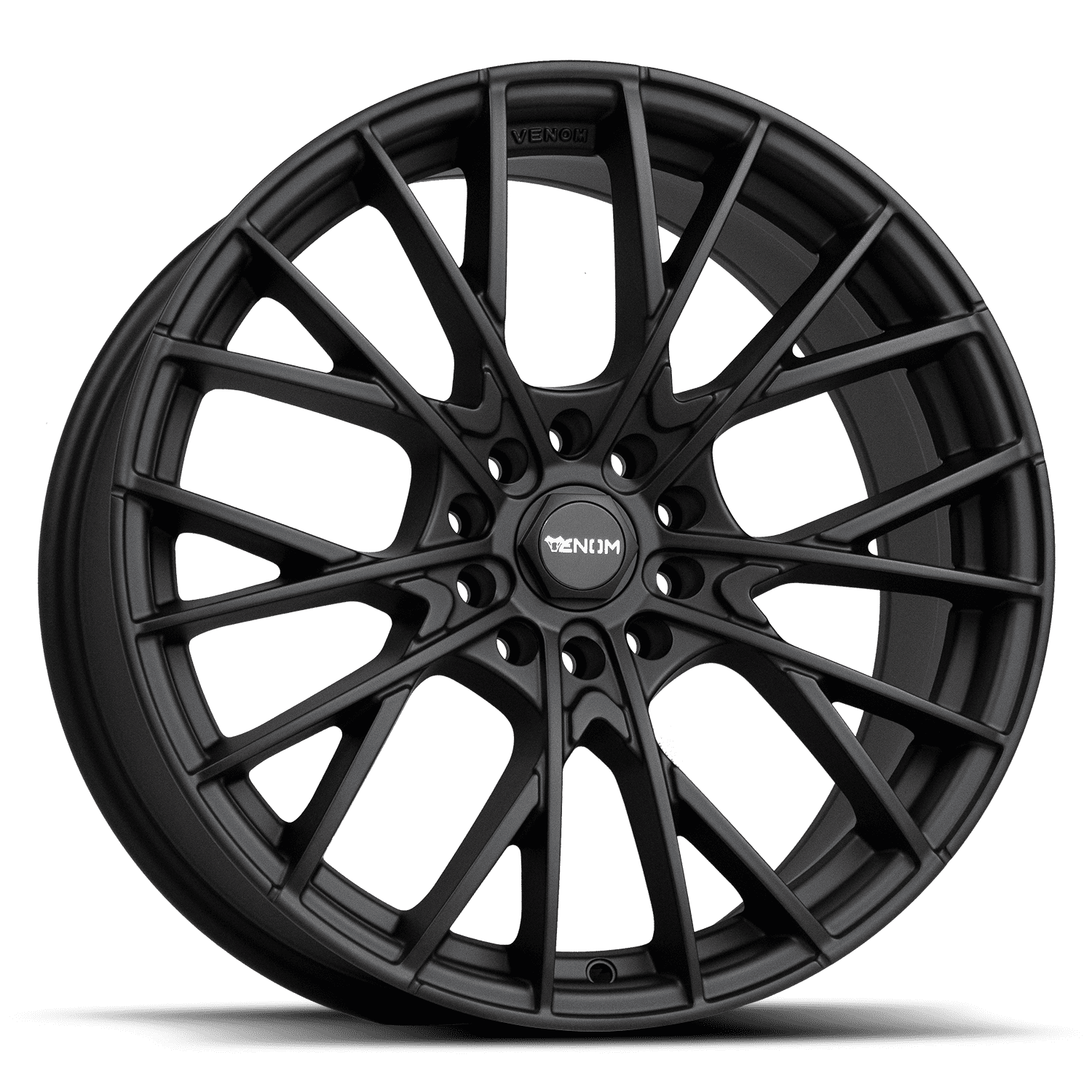 VENOM 42 17X8 5X114.3/5X120 35ET 73.1CB MATTE BLACK WHEEL