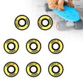 thumbnail image 6 of 8 Pieces Bearings Skateboard Bearings Longboard Roller Skate Bearings 608RS Double Shielded - yellow, 6 of 9