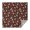 Brown Skull Rose, variant on Cartoon Skull Pattern Square Tablecloth,Waterproof Square Table Cover,Wipeable Spillproof Washable Table Cover for Home Kitchen Party Decor 42"X42"(107x107cm)