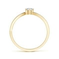 thumbnail image 2 of ANGARA Natural Six Prong-Set Diamond Split Shank Ring in 14K Yellow Gold for Women (Size-4.1mm| Color-H| Clarity-SI2) | April Birthstone, Anniversary, Jewelry Gift for Women | Natural Diamond Ring, 2 of 7