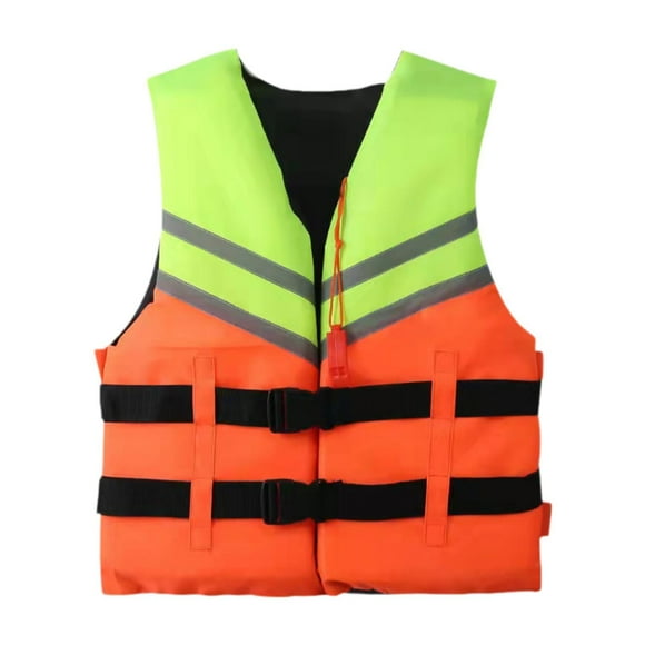 DYNWAVECA Adults Life Jacket Adjustable Buoyancy Vest for Boating Wakeboarding Rafting