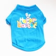 thumbnail image 3 of YUEHAO Pet Supplies Easter Dog Clothing Cotton Vest Puppy For Small Dog Sky Blue, 3 of 9