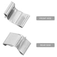 thumbnail image 3 of FOMIYES 100Ud Para Luces Navideñas De Metal Plata Para Sujetar Firmemente En, 3 of 6