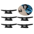 thumbnail image 6 of 5Pcs Durable Yacht Deck Dock Rope Cleat / Deck Cleats 4" in Black, 6 of 10