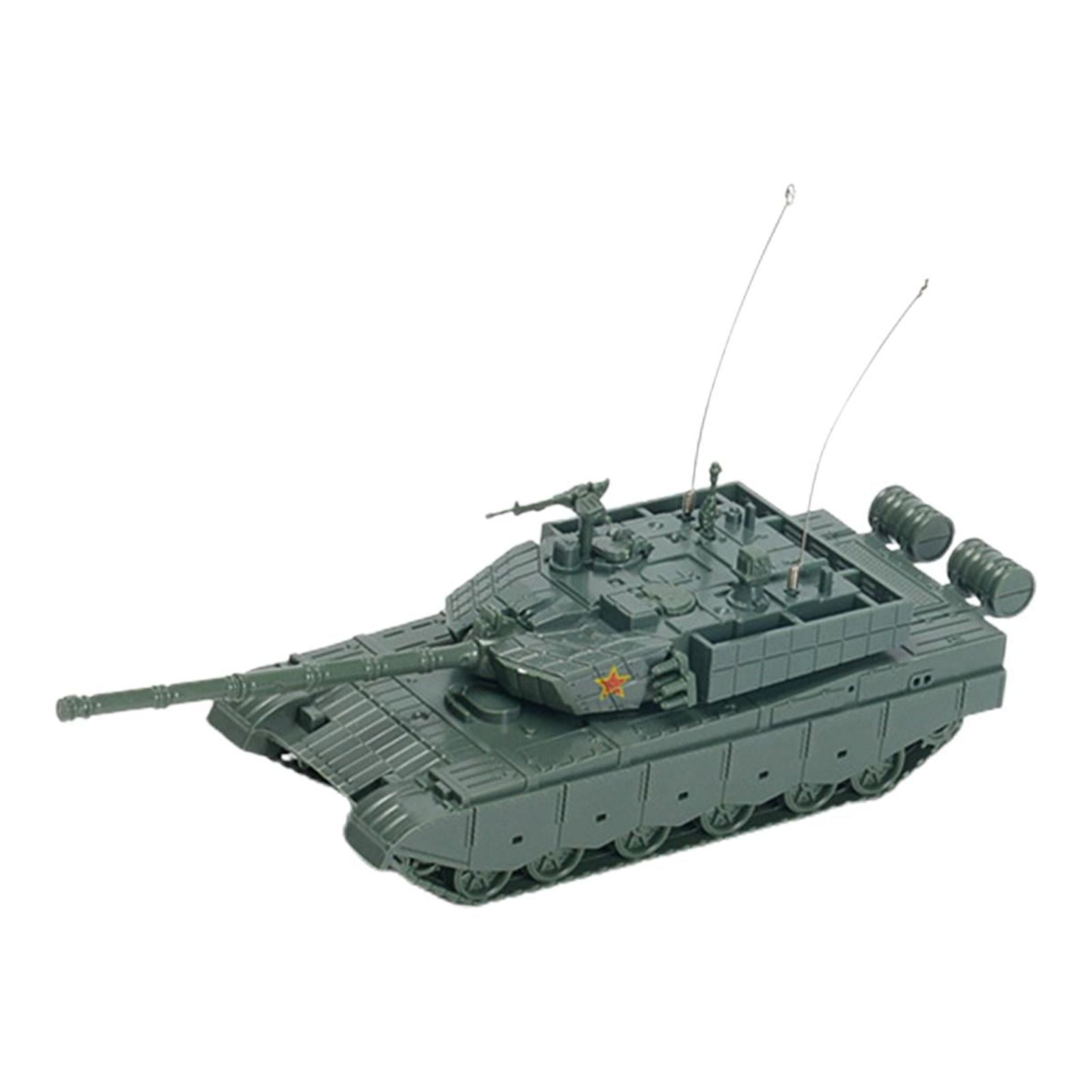 Kits de Construction 1/72 Casse-Tête Modèle de Char Assemblé Modèle de Char 4D pour Table 99A