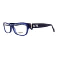 thumbnail image 2 of Coach 0HC6078 Optical Full Rim Rectangle Womens Eyeglasses - Size 54 (Navy / Transparent), 2 of 5